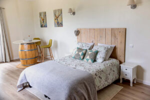 Chambre lumineuse maison d'hote gironde